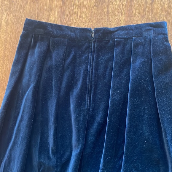 VINTAGE VELVET 1970’s Skirt SZ 4 - Picture 8 of 10